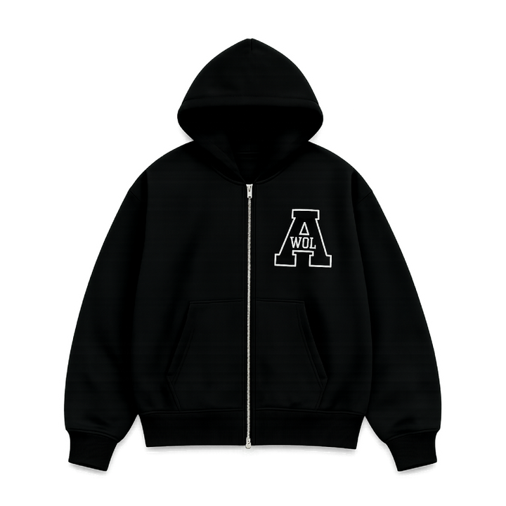 Collegiate Zip Hoodie
